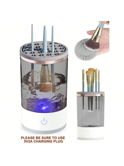 Automatic USB Makeup Brush Cleaner Machine