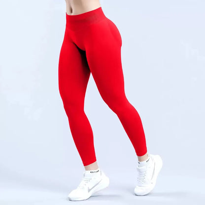 Seamless V-Waist Sculpting Yoga Leggings