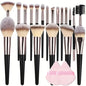 Professional 3-20PCS Rose Gold Makeup Brushes