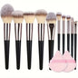 Professional 3-20PCS Rose Gold Makeup Brushes