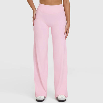 High-Waist Wide-Leg Yoga Pants