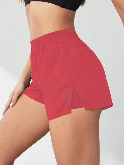 Women’s 2-in-1 High Waist Training Shorts with Pocket