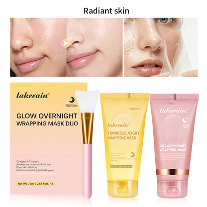 Korean Deep Collagen  Night wrapping mask