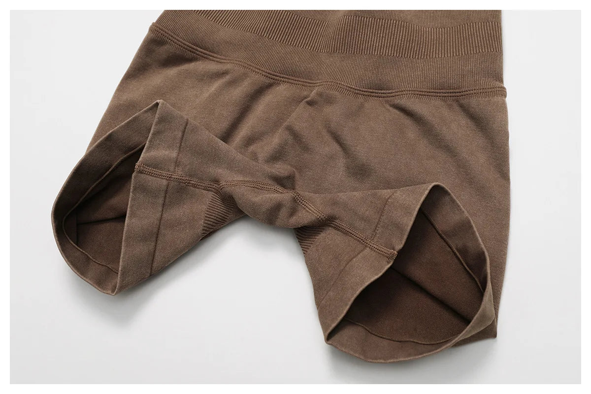Seamless High-Waist Sculpt Yoga Shorts