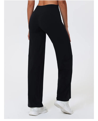High-Waist Wide-Leg Yoga Pants