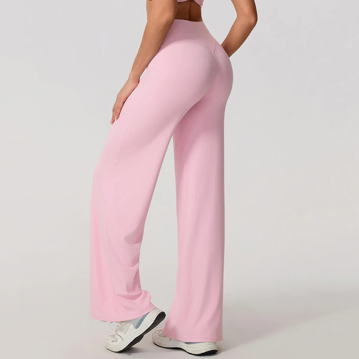 High-Waist Wide-Leg Yoga Pants