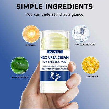 LGRAMÉR 42% Urea Repair Stick + 2% Salicylic Acid Foot & Callus Treatment
