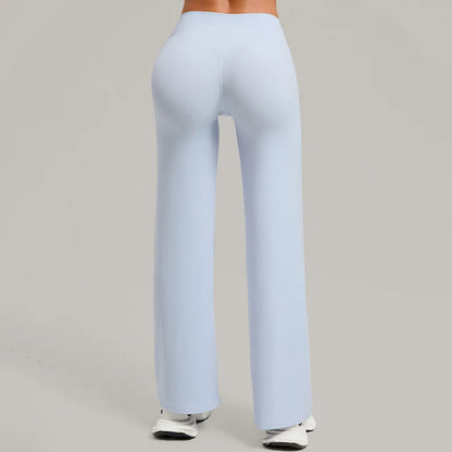 High-Waist Wide-Leg Yoga Pants