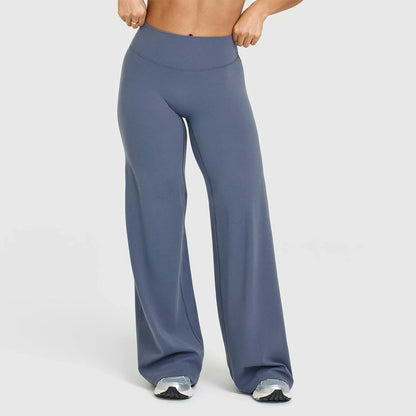 High-Waist Wide-Leg Yoga Pants