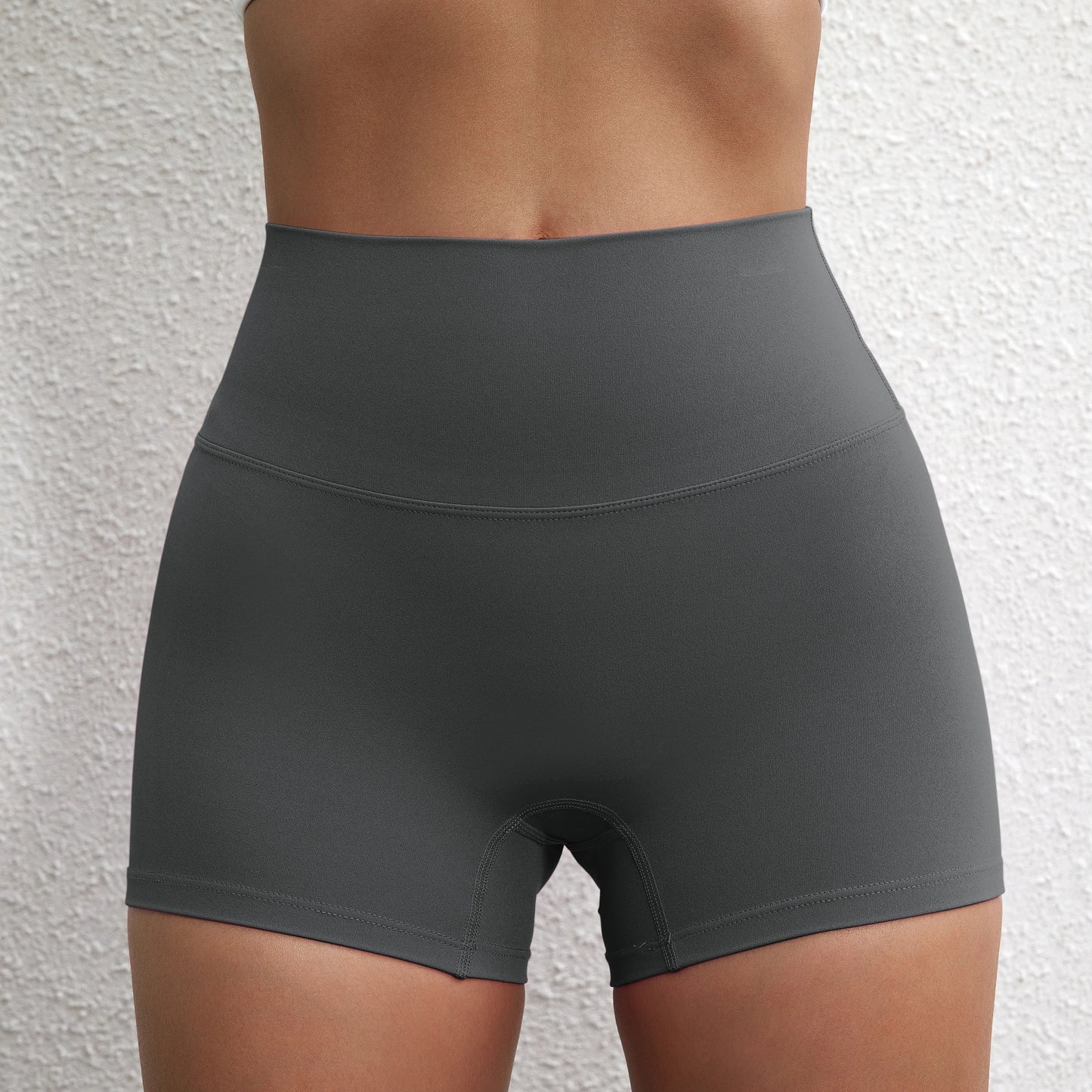 High-Waist Seamless Yoga Biker Shorts for Woman