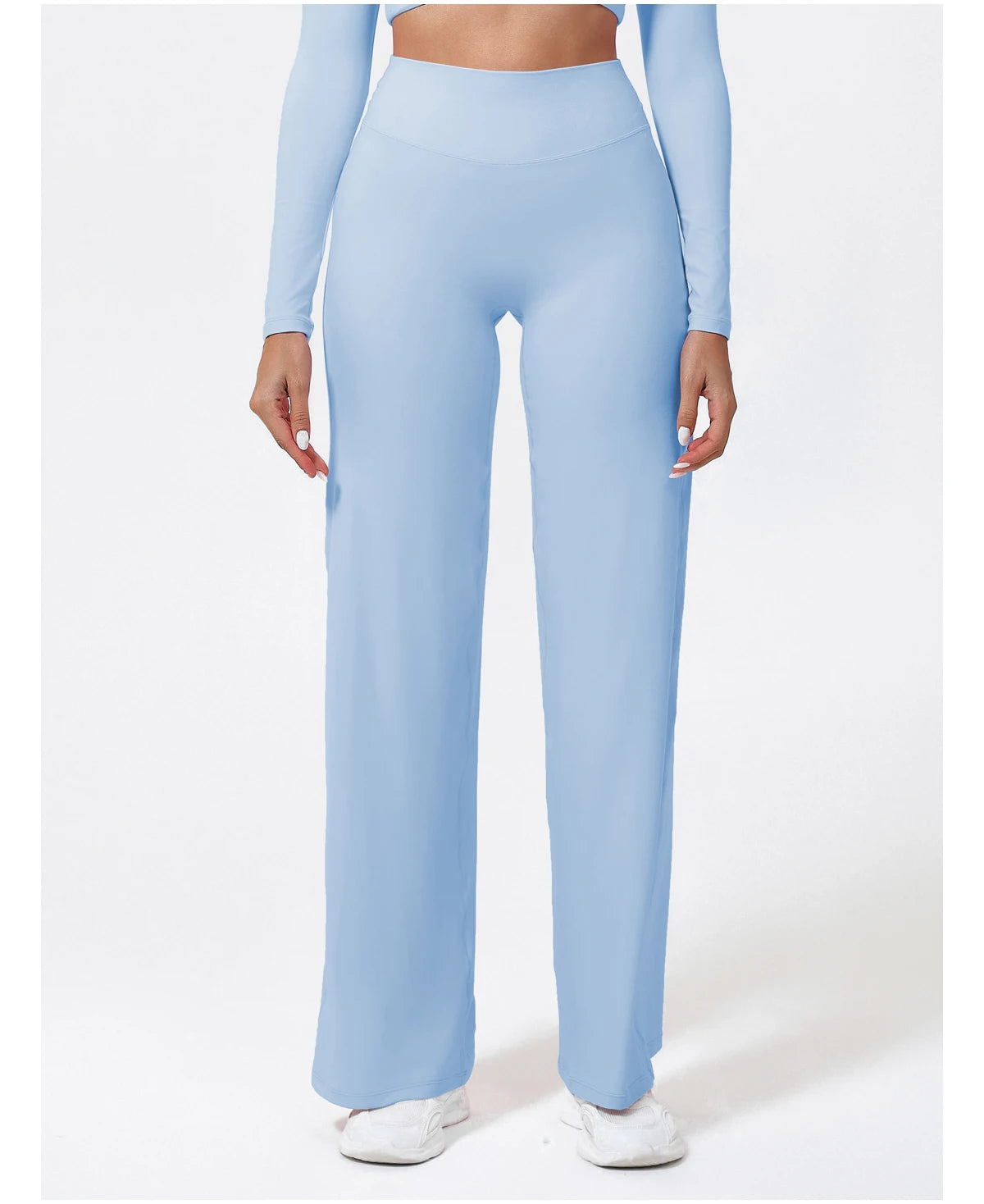 High-Waist Wide-Leg Yoga Pants