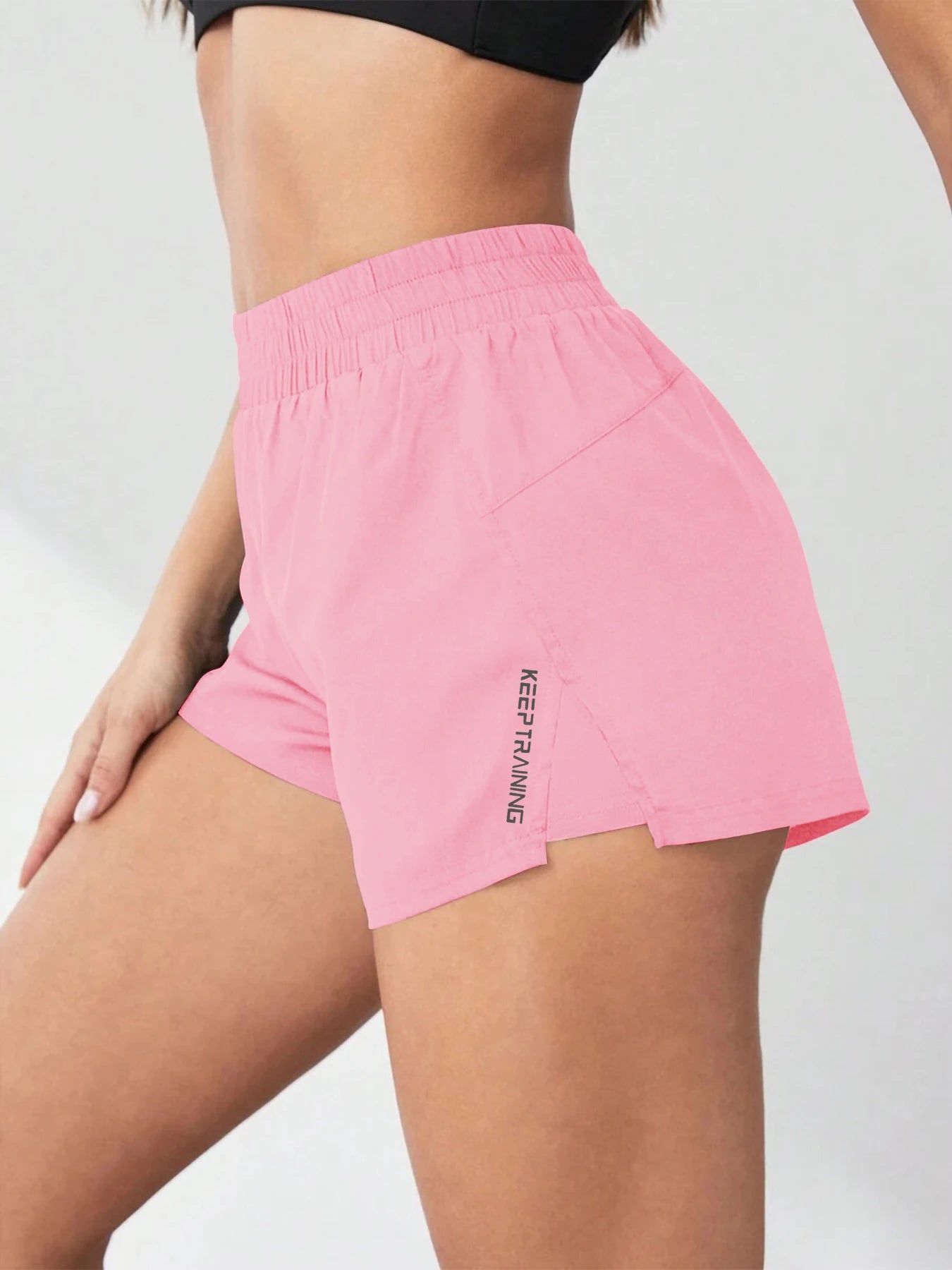 Women’s 2-in-1 High Waist Training Shorts with Pocket