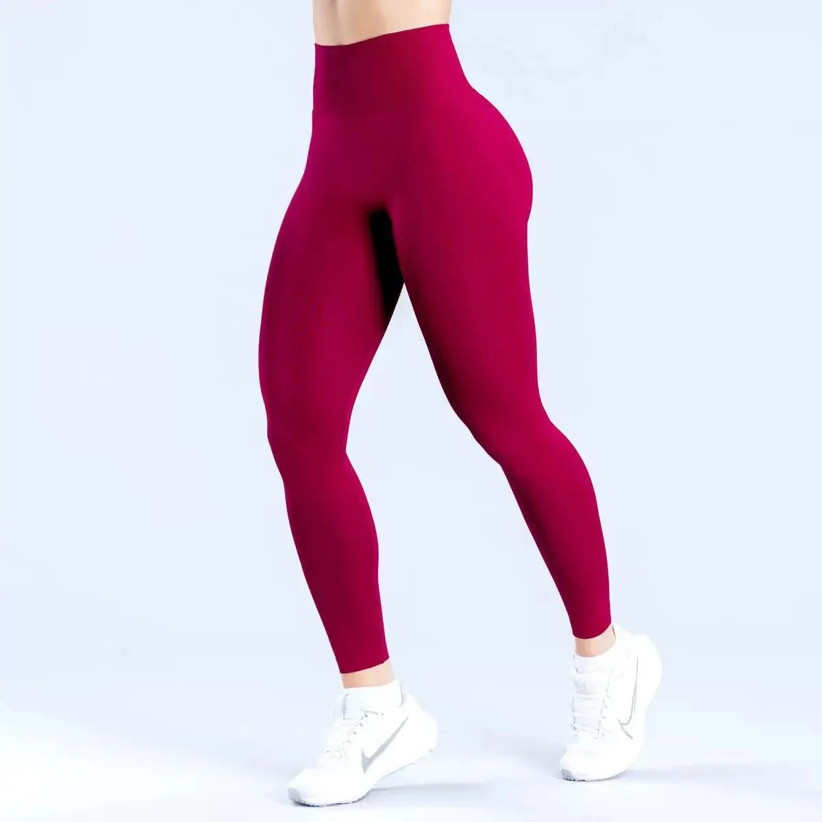 Seamless V-Waist Sculpting Yoga Leggings