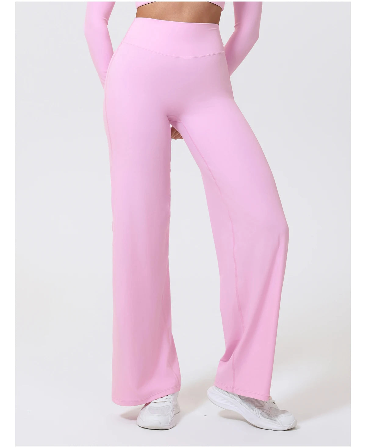 High-Waist Wide-Leg Yoga Pants