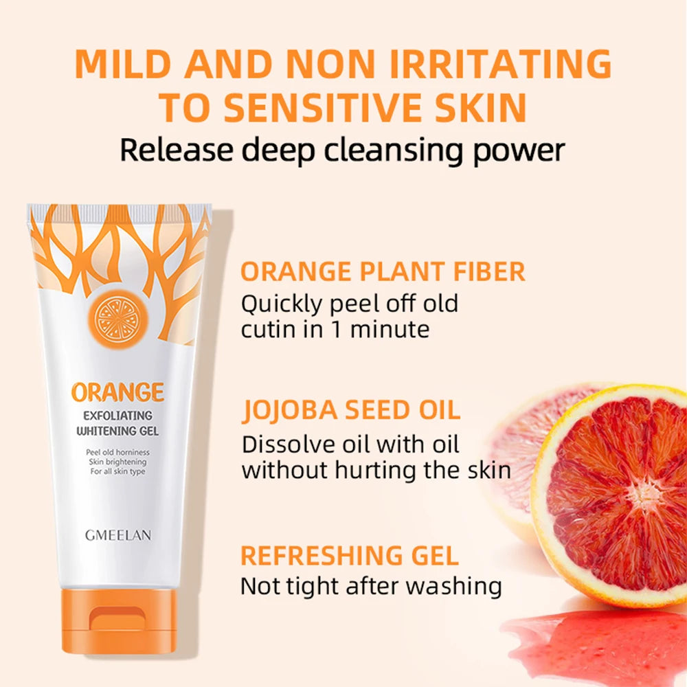 GMEELAN Orange Exfoliating Gel 50g – Gentle Peeling &amp; Smoothing Care