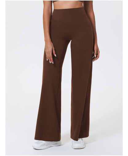 High-Waist Wide-Leg Yoga Pants