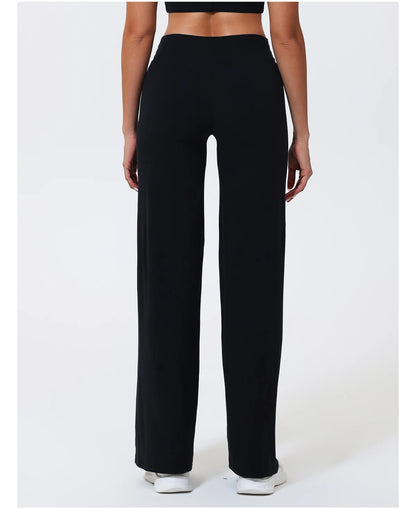 High-Waist Wide-Leg Yoga Pants