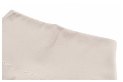 High-Waist Scrunch Yoga Shorts | Seamless Fitness Shorts
