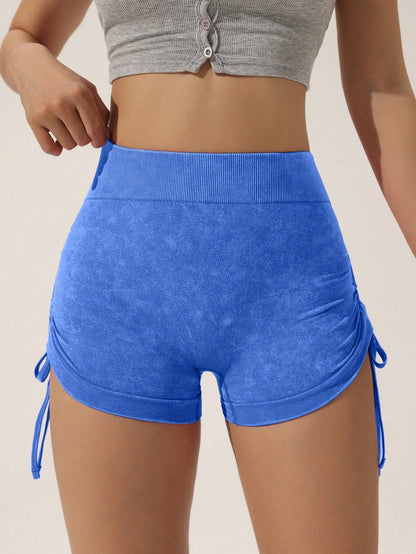 Ovesport™ Seamless High-Waist Yoga Shorts