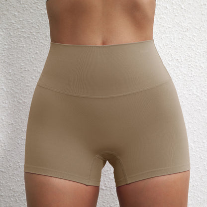 High-Waist Seamless Yoga Biker Shorts for Woman