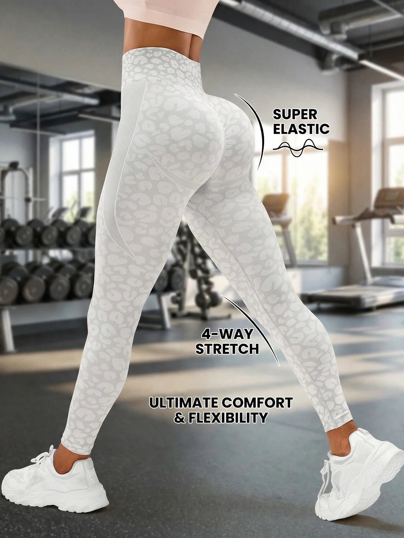 Seamless High-Waist Yoga Leggings | Sculpting Stretch Activewear