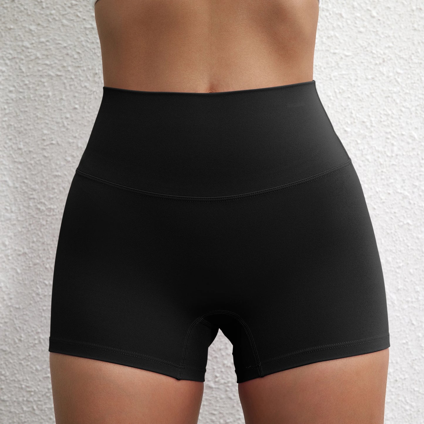 High-Waist Seamless Yoga Biker Shorts for Woman