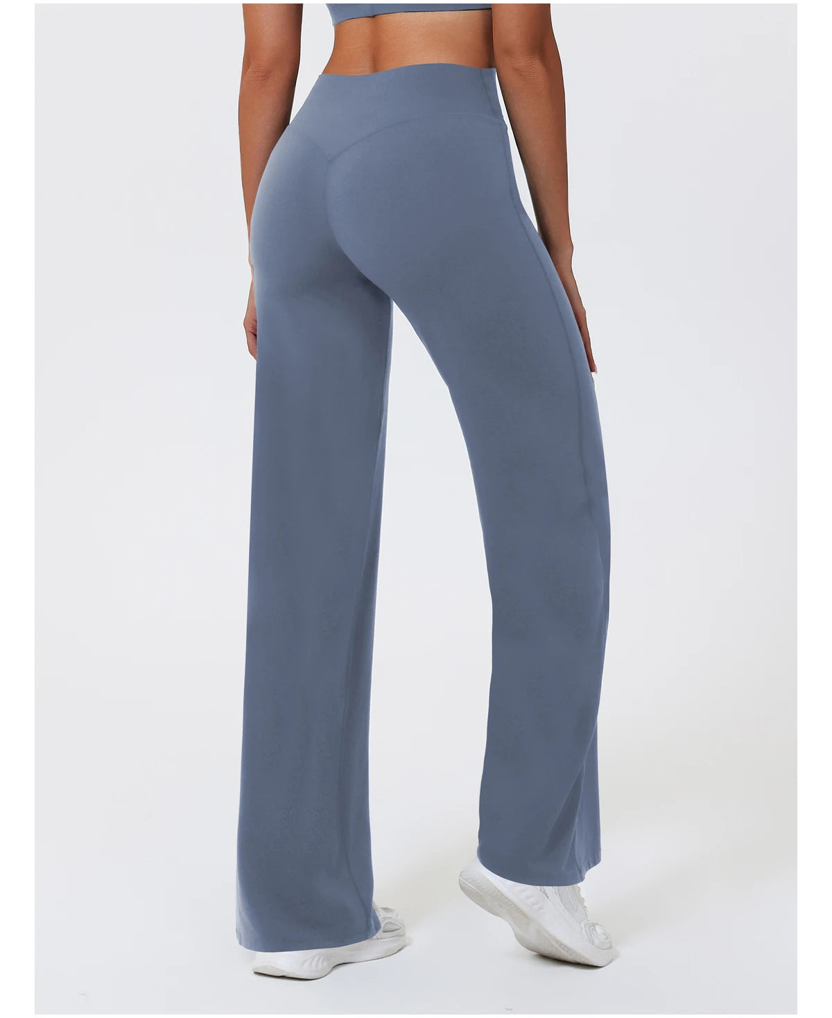 High-Waist Wide-Leg Yoga Pants