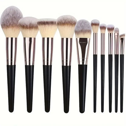 Professional 3-20PCS Rose Gold Makeup Brushes