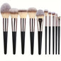 Professional 3-20PCS Rose Gold Makeup Brushes