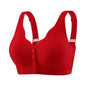 Floral Lace Front-Closure Comfort Bra | M–4XL