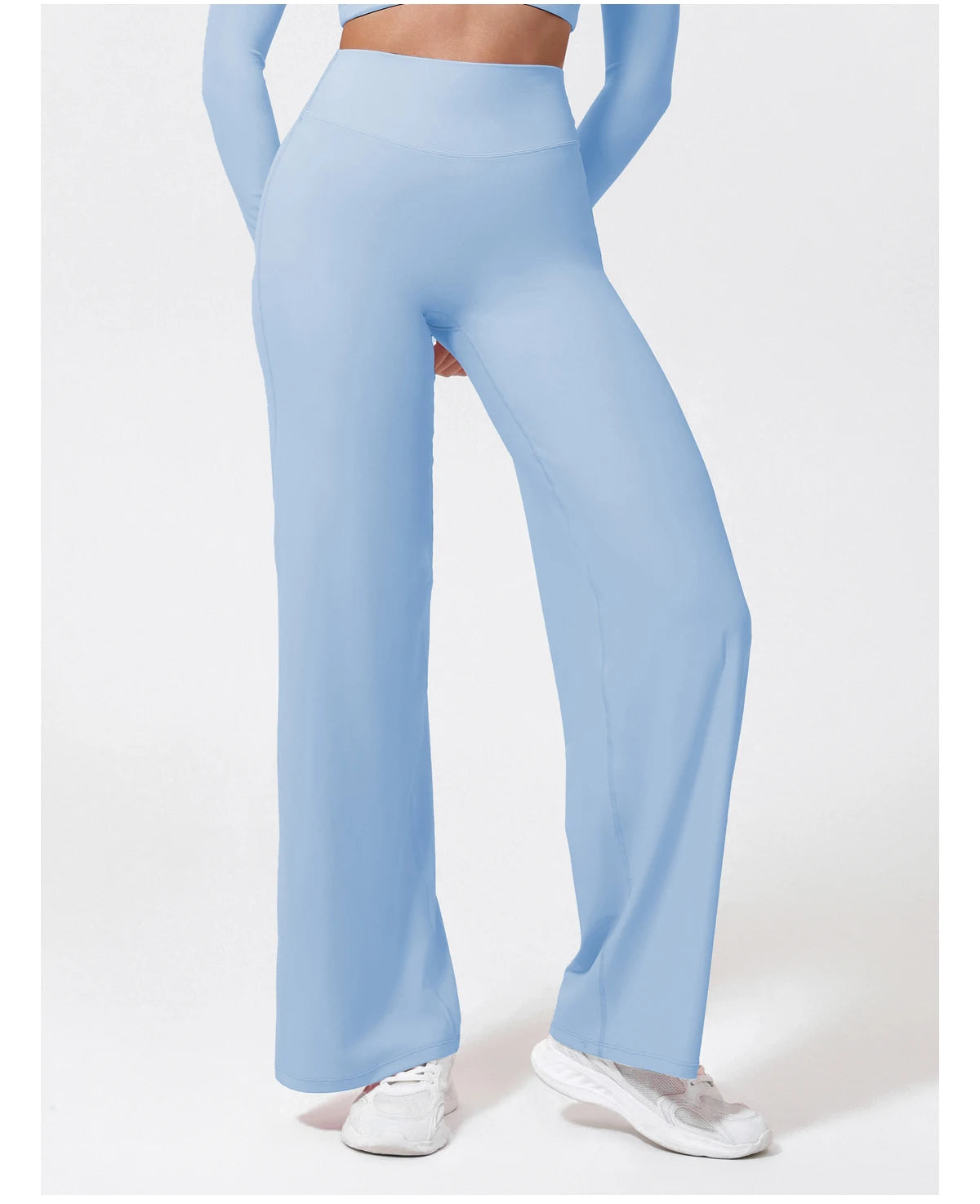 High-Waist Wide-Leg Yoga Pants