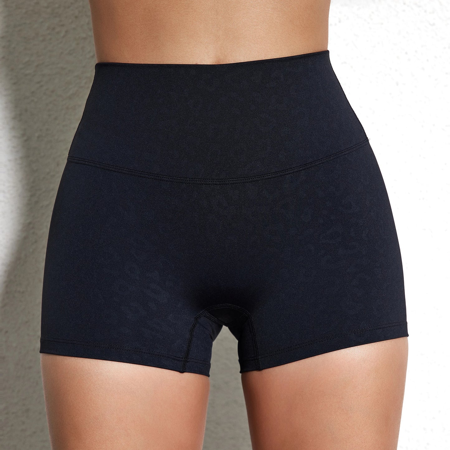 High-Waist Seamless Yoga Biker Shorts for Woman
