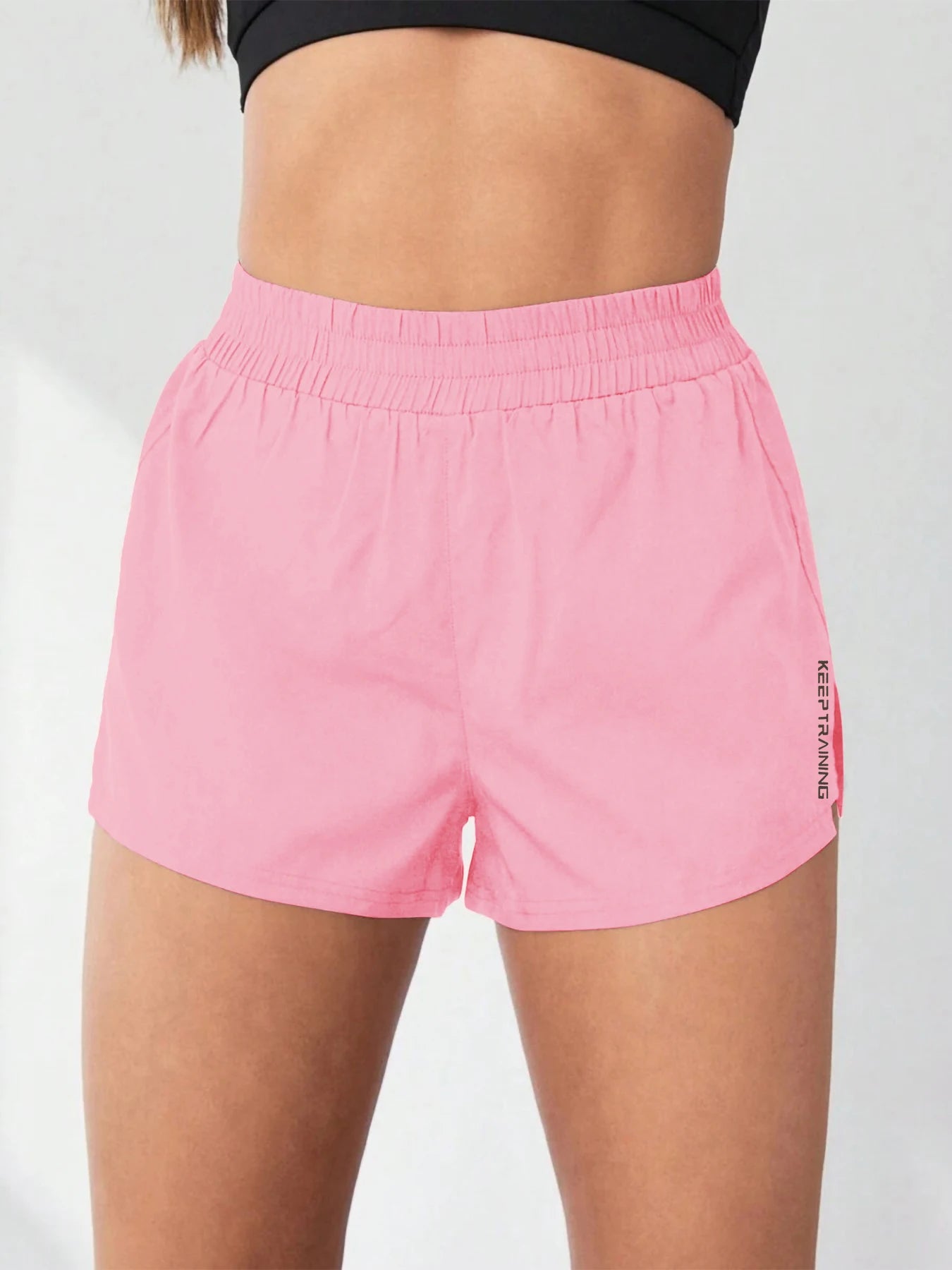 Women’s 2-in-1 High Waist Training Shorts with Pocket