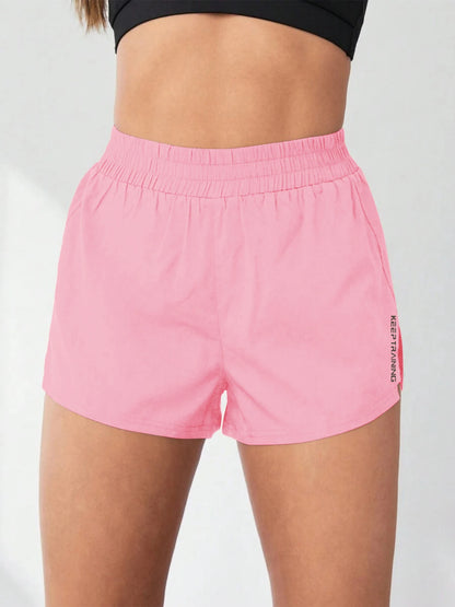 Women’s 2-in-1 High Waist Training Shorts with Pocket