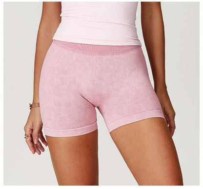 Seamless High-Waist Sculpt Yoga Shorts