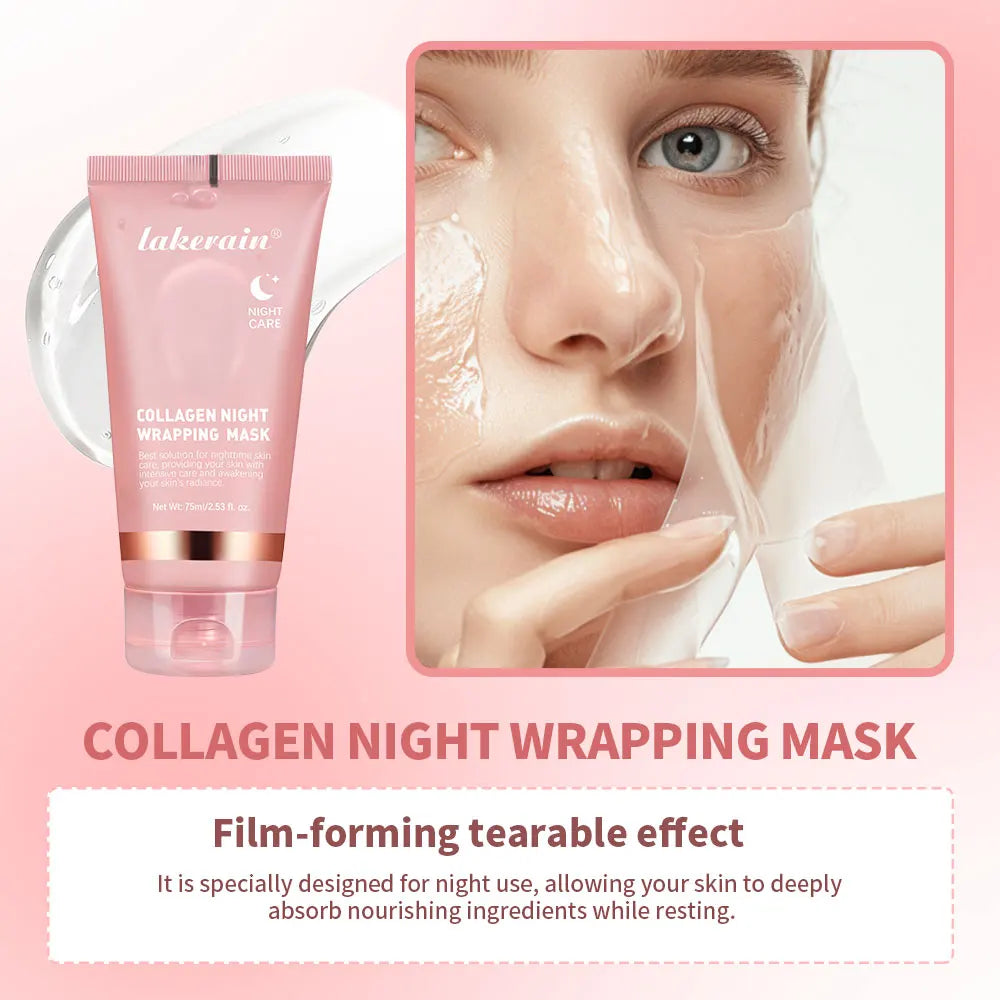 Korean Deep Collagen  Night wrapping mask