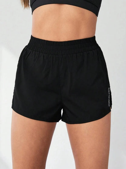 Women’s 2-in-1 High Waist Training Shorts with Pocket