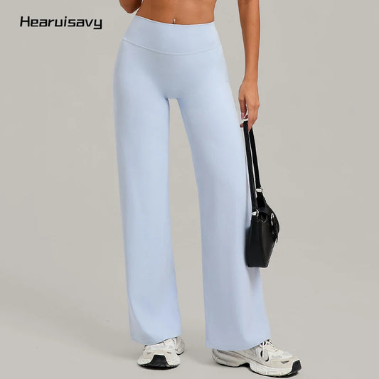 High-Waist Wide-Leg Yoga Pants