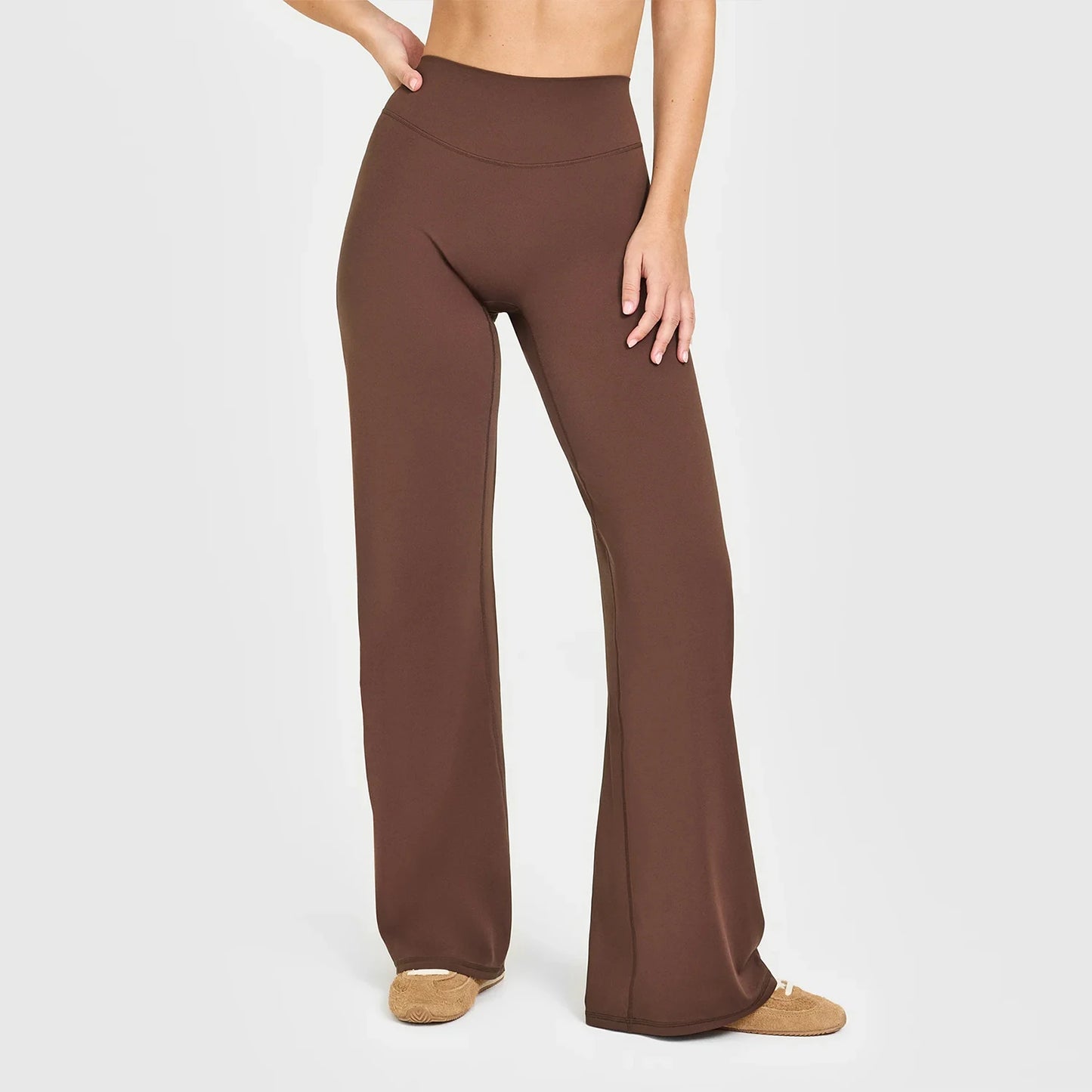 High-Waist Wide-Leg Yoga Pants