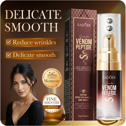 SADOER Snake Venom Peptide & Caffeine Massage Eye Cream