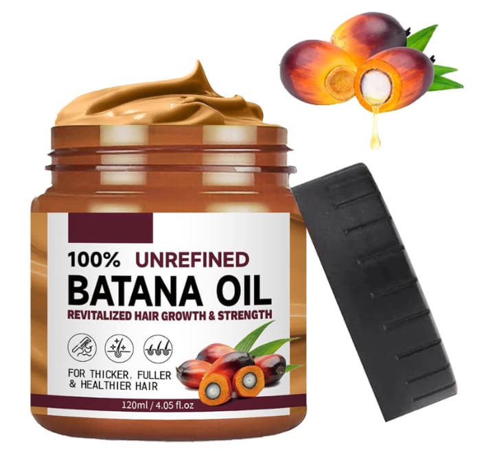 100% Pure Organic Hair Mask Batana Oil Hair Growth Oil Natural Treatment Nourish Reduce Hair Loss Anti-Breakage Hair Products