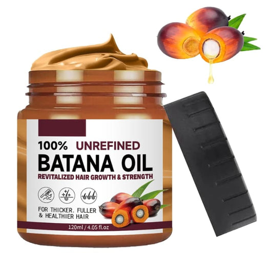 100% Pure Organic Hair Mask Batana Oil Hair Growth Oil Natural Treatment Nourish Reduce Hair Loss Anti-Breakage Hair Products