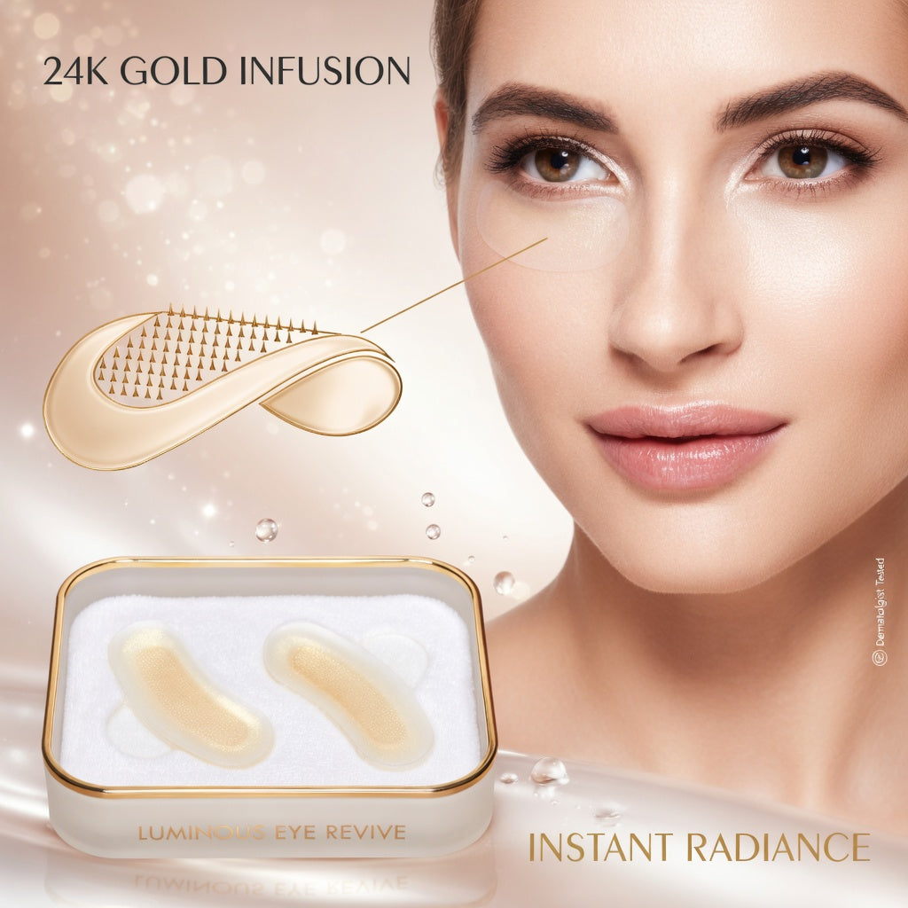 Hyaluronic Acid Microneedle Eye Patch Set
