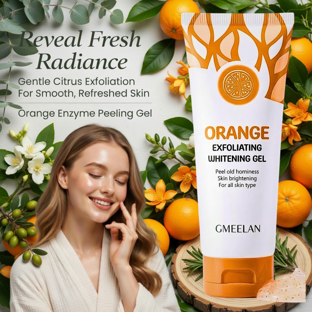 GMEELAN Orange Exfoliating Gel 50g – Gentle Peeling &amp; Smoothing Care