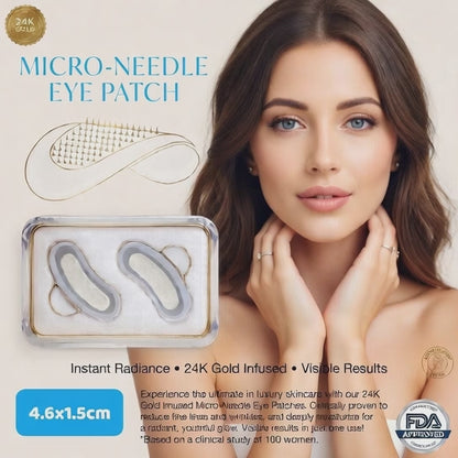 Hyaluronic Acid Microneedle Eye Patch Set