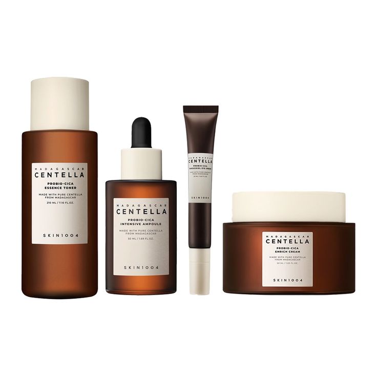 Skin1004 Centella Asiatica Probiotic Series 4-piece Cream/Eye Cream/Toothwater/Element Skin Care Skin Whitening Cream